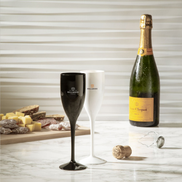 Logo trade promotional items picture of: Lunaire Reusable Champagne Glass 150 ml