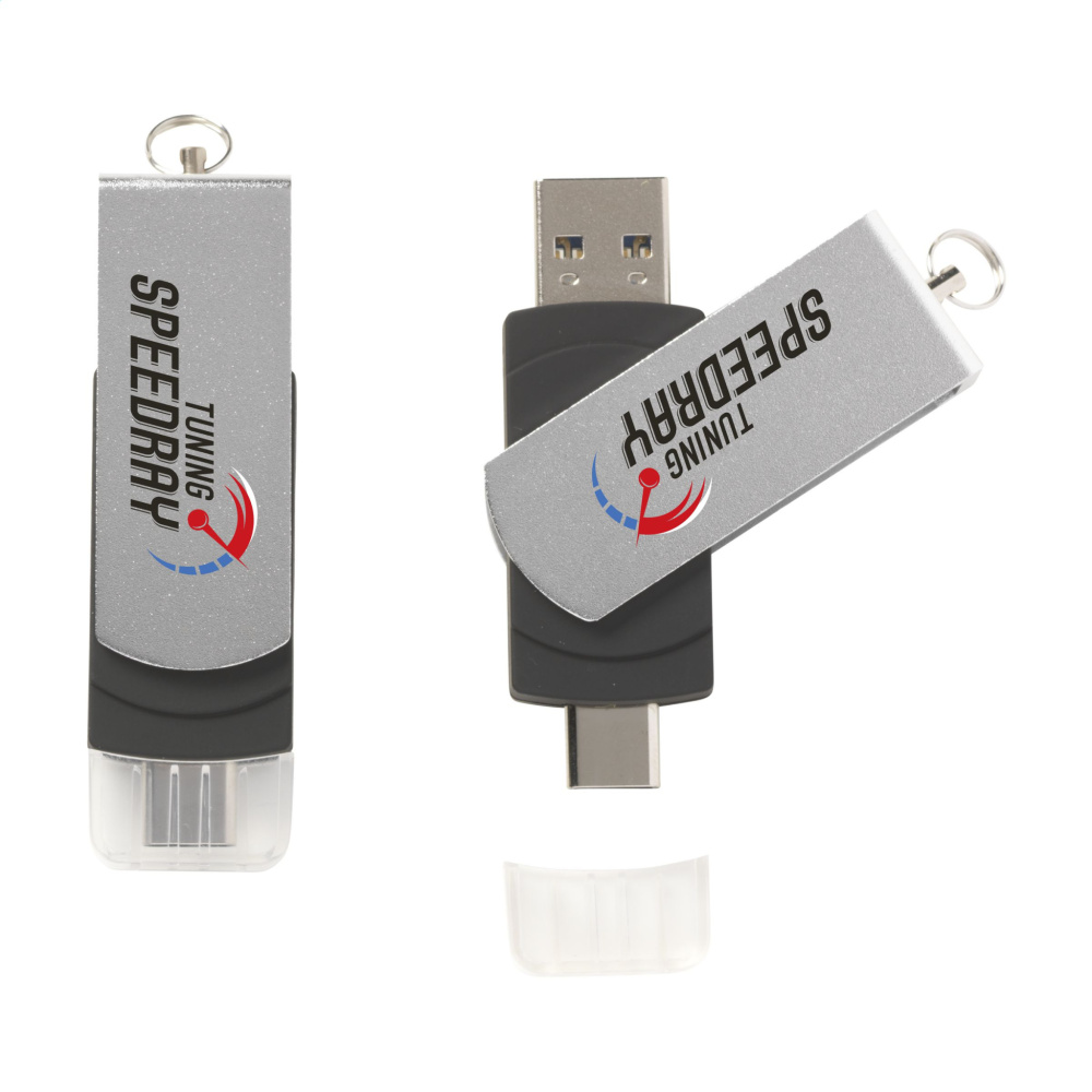 Logo trade promotional products picture of: USB Dual Connect 3.0 - Type-C 16 GB
