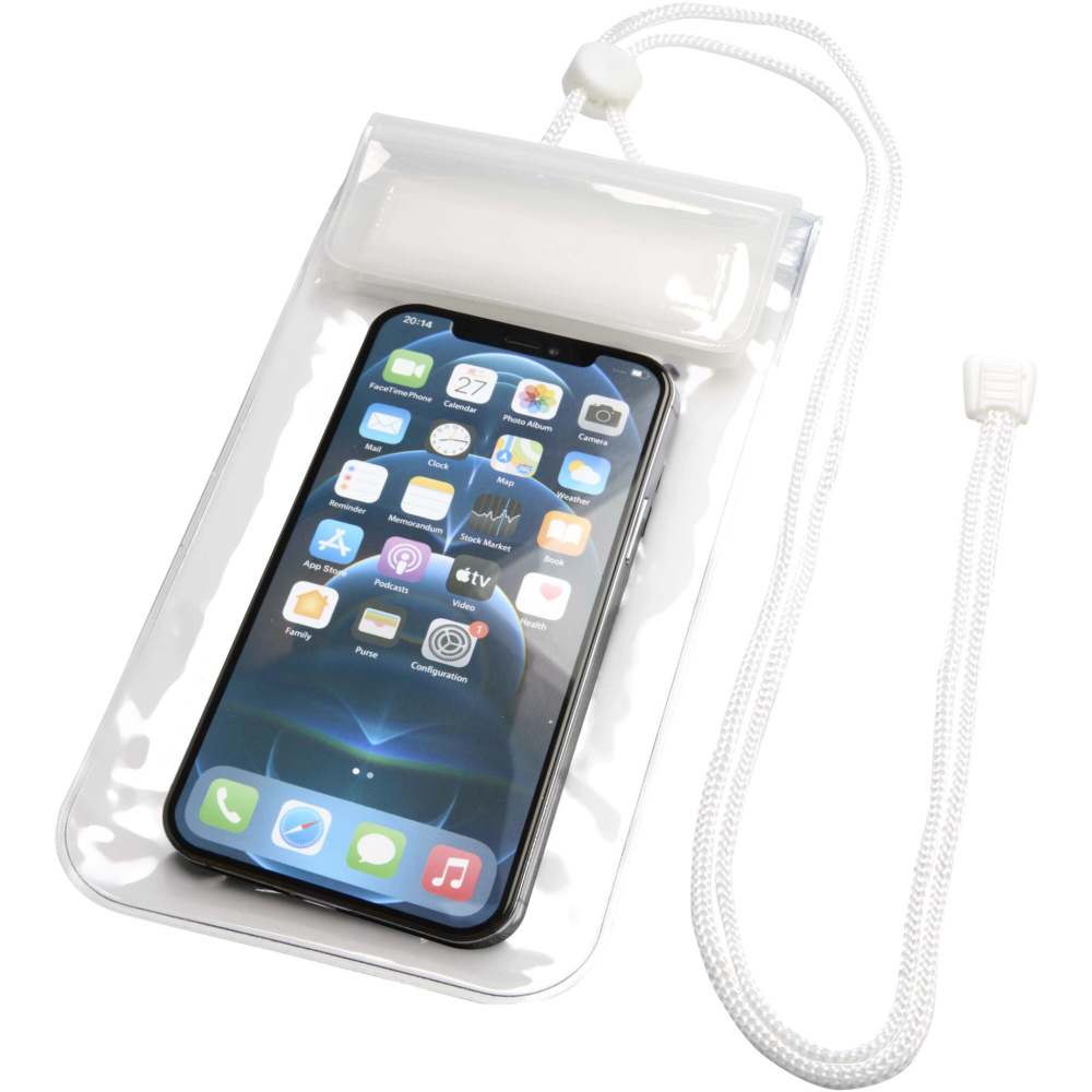 Logotrade promotional products photo of: Dombay waterproof phone pouch size L