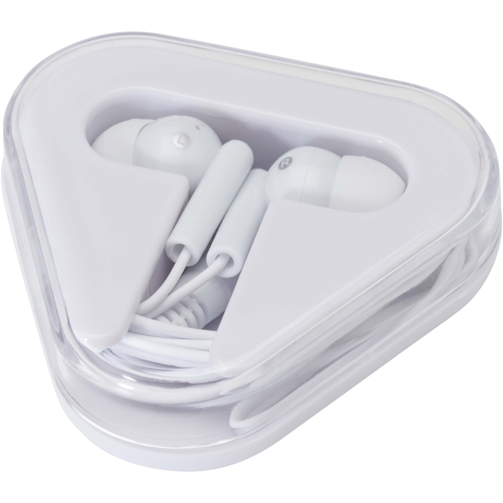 Logo trade advertising products image of: Rebel earbuds with recycled plastic storage box