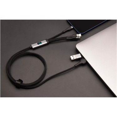 Logotrade advertising product image of: SCX.design C53 100W 5-in-1 rPET ultra fast charging cable