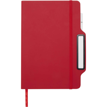 Logotrade promotional merchandise image of: Nexus A5 hard cover notebook with pen and pencil combo (black ink)