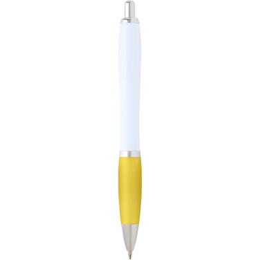 Logo trade promotional items picture of: Nash recycled plastic ballpoint pen (blue ink)