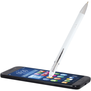 Logotrade promotional merchandise picture of: Kish ballpoint pen with silver finish (black ink)