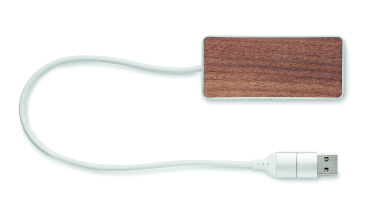 Logotrade corporate gift image of: USB hub 4 ports 27,5 cm