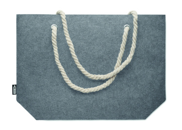 Logo trade promotional products picture of: RPET felt beach bag