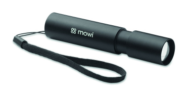 Logo trade promotional merchandise image of: Aluminium rechargeable torch