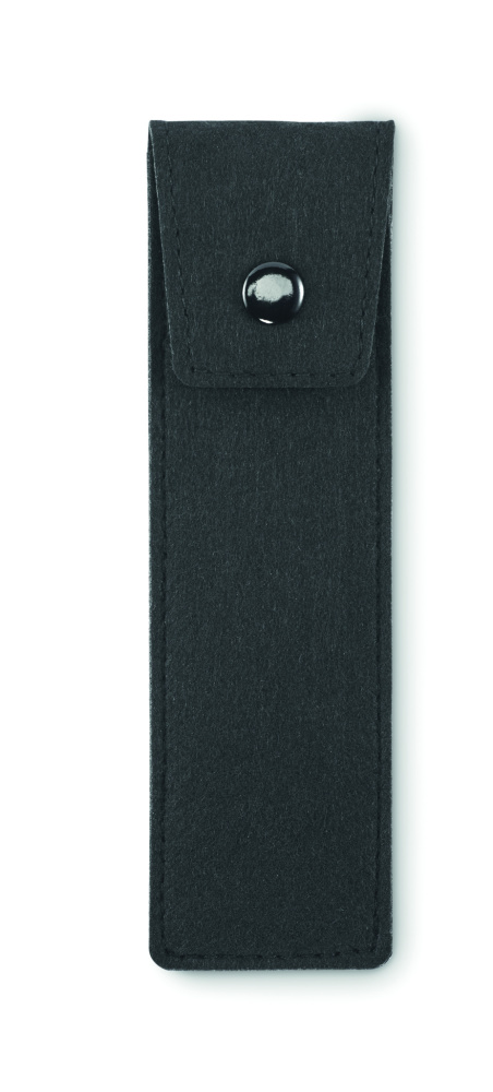 Logotrade promotional merchandise photo of: RPET felt pencil case