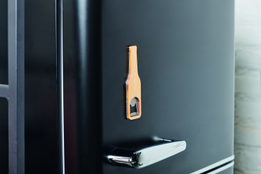 Logo trade corporate gifts picture of: Bamboo bottle opener