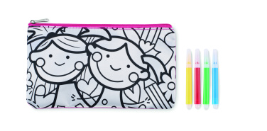 Logotrade advertising product image of: Pencil case with markers