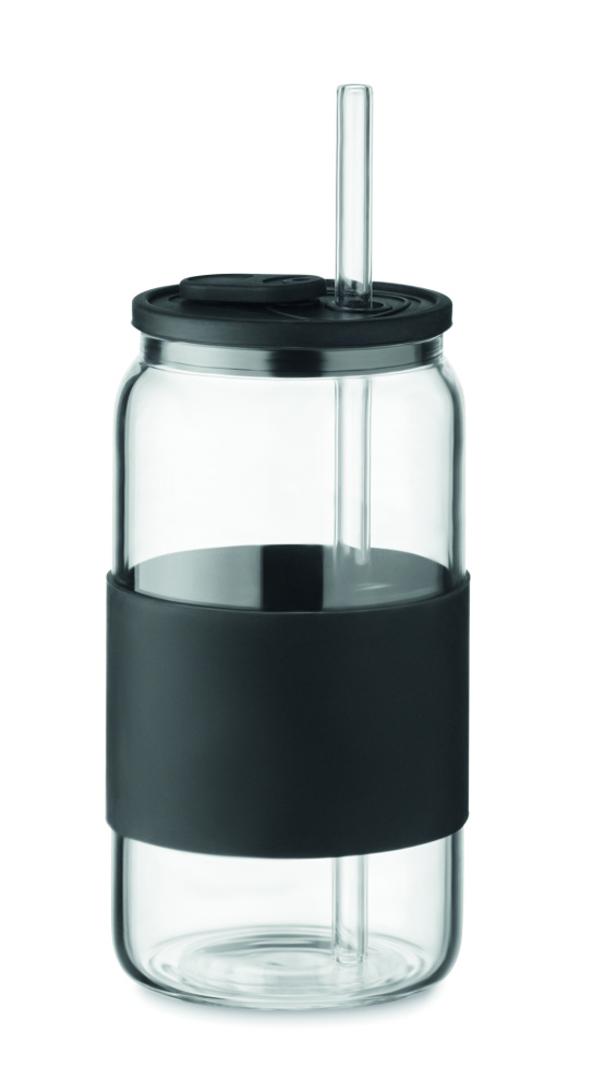 Logo trade corporate gifts image of: High borosilicate tumbler 550ml