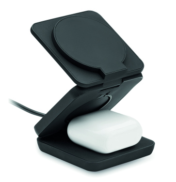 Logotrade advertising products photo of: 3in1 foldable charging station