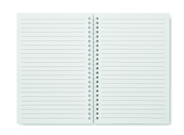 Logo trade promotional giveaway photo of: A5 recycled carton notebook