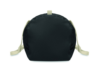 Logotrade promotional giveaway image of: Recycled cotton sports bag