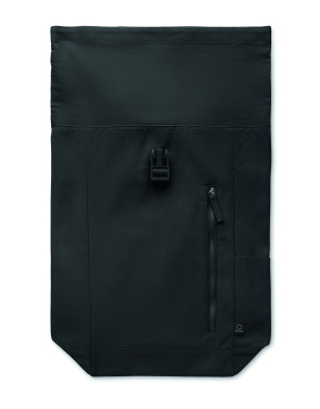 Logo trade promotional products image of: Roll top backpack 390 gr/m²