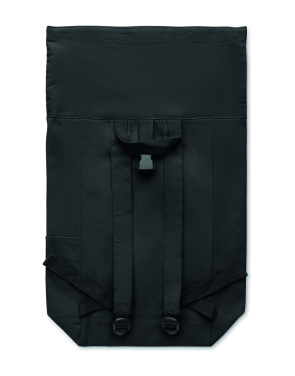 Logotrade promotional merchandise picture of: Roll top backpack 390 gr/m²