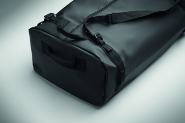 Logo trade promotional merchandise photo of: Travel tarpaulin duffle bag