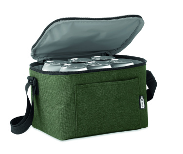 Logotrade promotional item image of: 600D RPET Cooler bag for cans