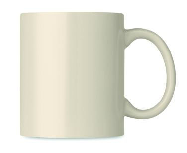 Logo trade promotional items image of: Coloured ceramic mug 300ml