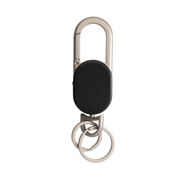 Logo trade corporate gifts image of: Keyfinder keychain with worldwide locating and USB C