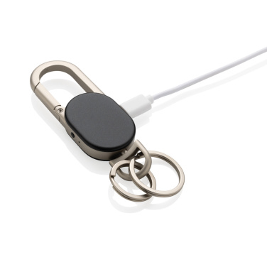 Logotrade promotional merchandise image of: Keyfinder keychain with worldwide locating and USB C