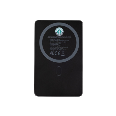 Logotrade promotional items photo of: Orion RCS recycled aluminum 5000 mah 5W magnetic powerbank