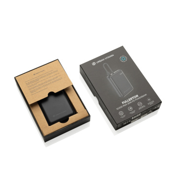 Logotrade promotional merchandise photo of: Urban Vitamin Fullerton RCS recycled 10,000 20W PD powerbank