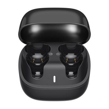 Logo trade promotional giveaways picture of: Urban Vitamin Long Beach ENC rplastic wireless earbuds