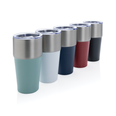 Logo trade corporate gifts picture of: Fluid RCS certified recycled steel tumbler 500ml