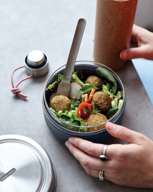 Logo trade promotional gift photo of: Black+Blum Glass Lunch Bowl 750ml