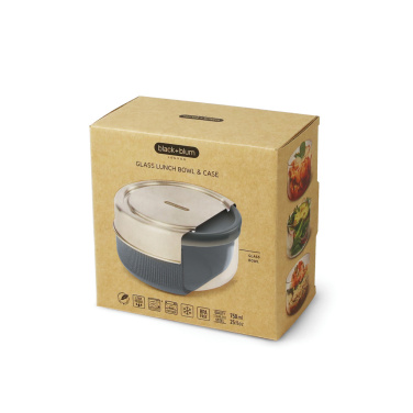 Logotrade promotional gift picture of: Black+Blum Glass Lunch Bowl 750ml