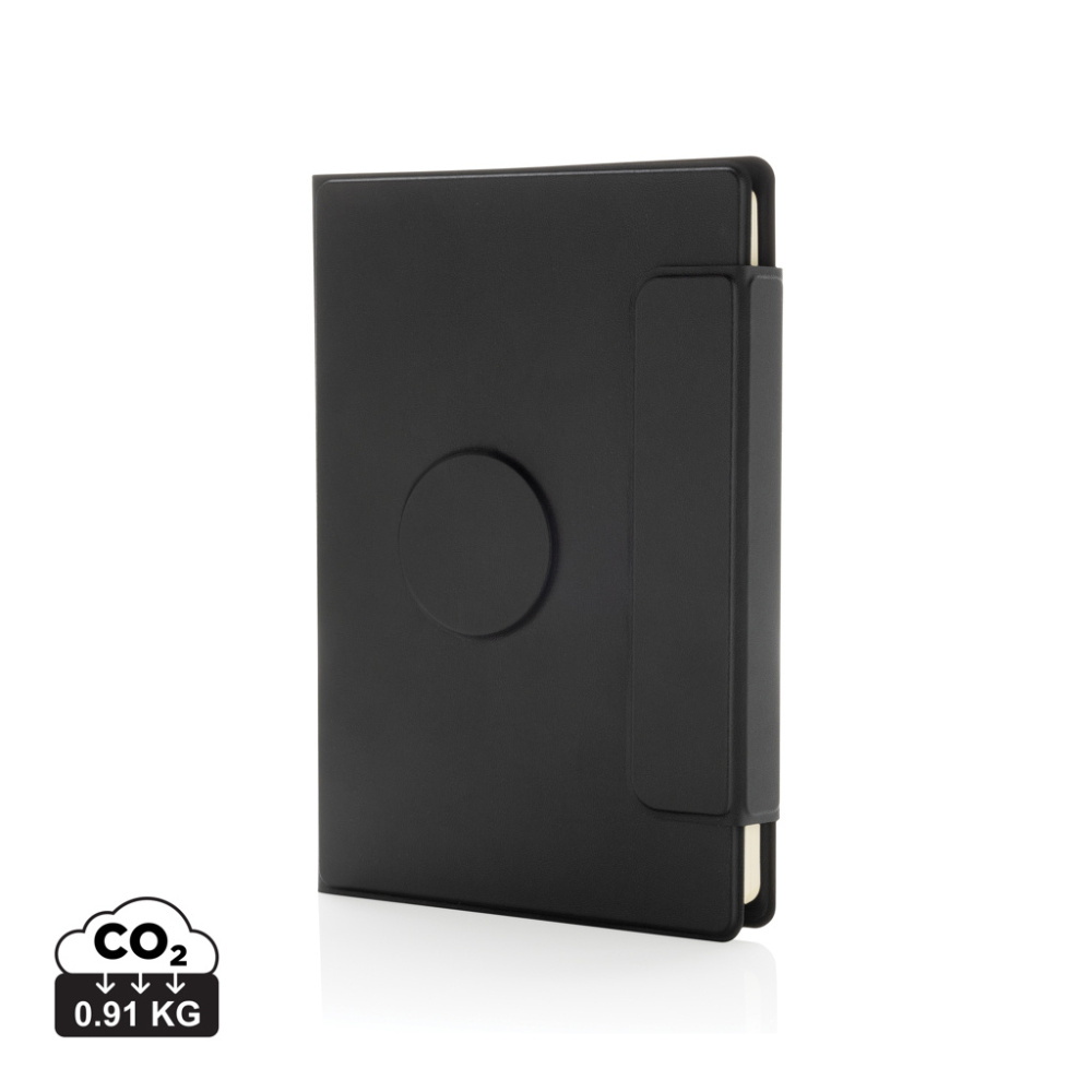 Logotrade advertising products photo of: Stuart RCS certified RPU magnetic A5 portfolio