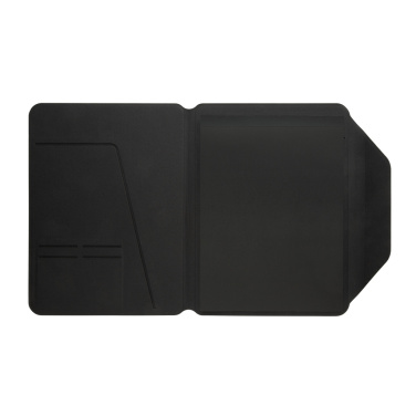 Logotrade promotional merchandise picture of: Teri AWARE™ RPET and walnut A4 portfolio