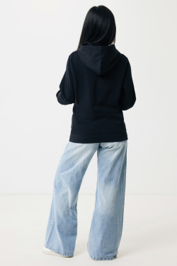 Logo trade corporate gifts picture of: Iqoniq Yengo recycled cotton hoodie with sidepockets