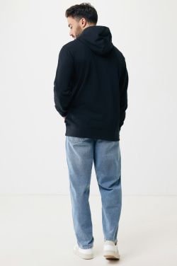 Logo trade promotional giveaway photo of: Iqoniq Yengo recycled cotton hoodie with sidepockets