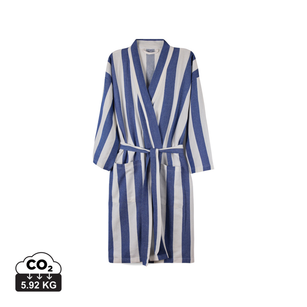 Logo trade promotional giveaways image of: VINGA Ornos GRS hammam robe L/XL