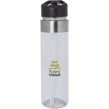 Logo trade promotional merchandise photo of: Dylan 650 ml Tritan water bottle with flip spout lid