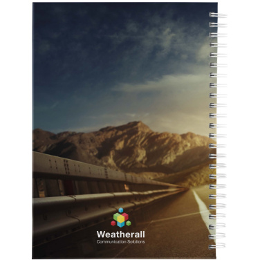 Logotrade promotional gift image of: Desk-Mate® A5 hard cover undated diary