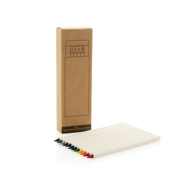 Logo trade promotional gifts image of: Micki GRS infinity 12pc coloring pencil set