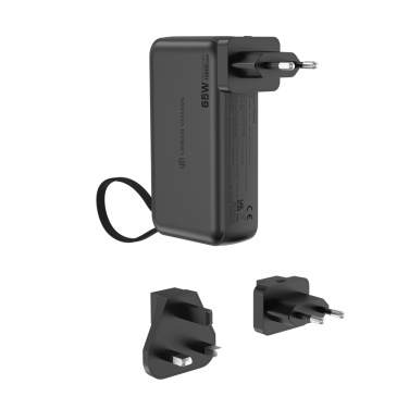 Logo trade promotional items image of: Urban Vitamin Eureka hybrid GANcharger 10000mah powerbank65W