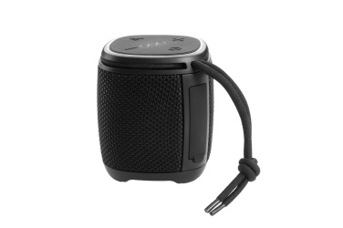 Logo trade advertising products image of: Bluetooth speaker HERMON Schwarzwolf