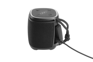 Logotrade promotional product picture of: Bluetooth speaker HERMON Schwarzwolf