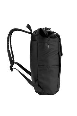 Logo trade promotional products image of: Rolltop backpack PEKTUSAN Schwarzwolf