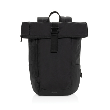 Logo trade corporate gifts picture of: Swiss Peak Aware™ RPET Leonard 15.6 inch laptop backpack