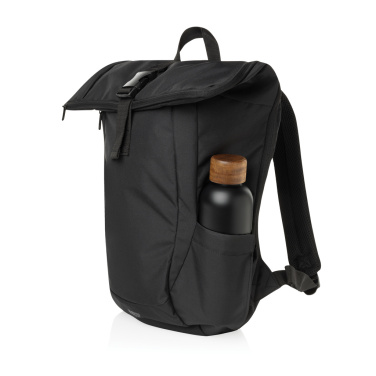 Logotrade promotional items photo of: Swiss Peak Aware™ RPET Leonard 15.6 inch laptop backpack