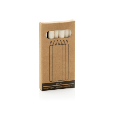 Logo trade business gift photo of: Micki GRS infinity 6pc colouring pencil set