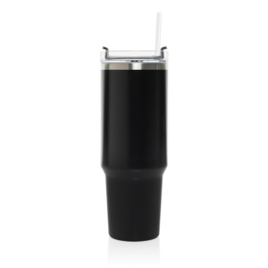 Logo trade promotional giveaway photo of: Stadley RCS recycled steel tumbler 1200ML