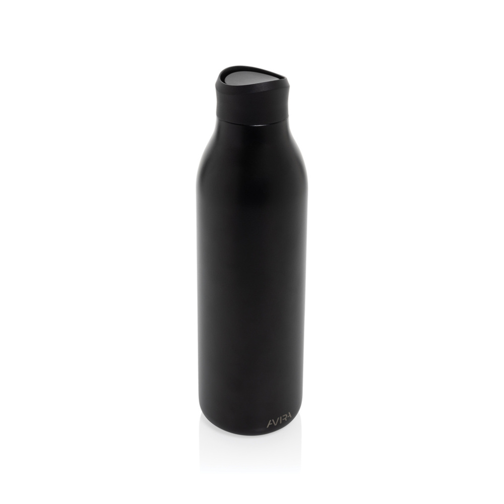 Logotrade promotional gifts photo of: Avira Alok RCS re-steel 360 waterbottle 600ML