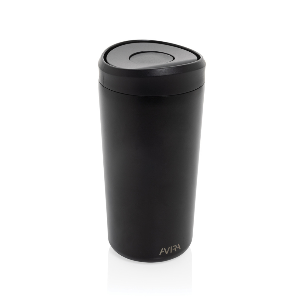 Logotrade promotional product image of: Avira Alix RCS re-steel click tumbler 400ML