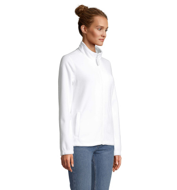 Logo trade advertising product photo of: NORTH WOMEN ZIPPED FLEECE